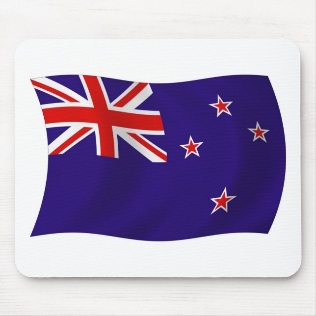 Neuseeländische Flaggenmousepad Mousepad (Vorne)