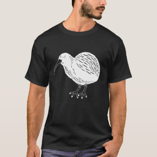 Neuseeländische Insel Kiwi Bird Neuseeland T-Shirt