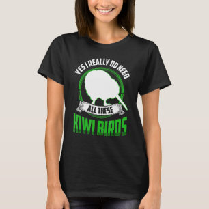 Neuseeländische Kiwi-Vögel brauchen alle Kiwi-Vöge T-Shirt