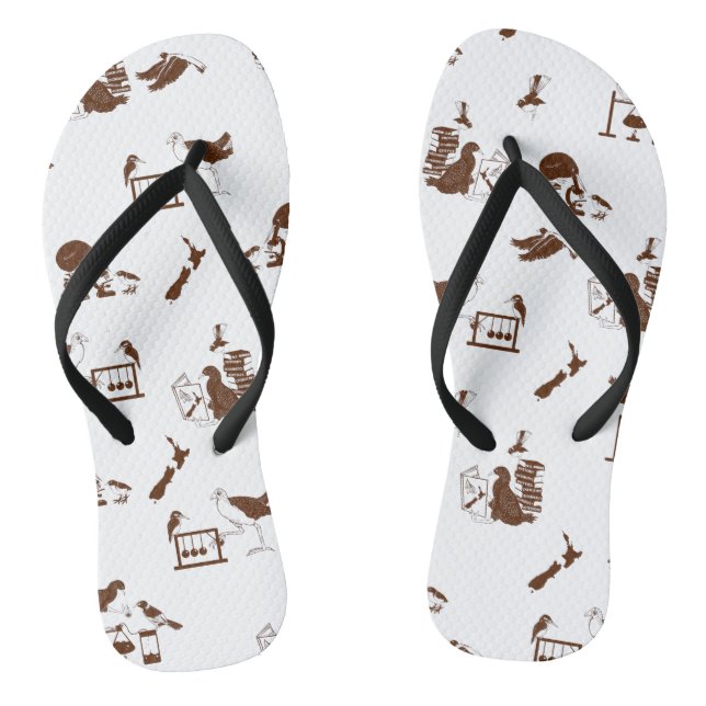 Neuseeländische Vogelwissenschaftler Flip Flops (Fußbett)