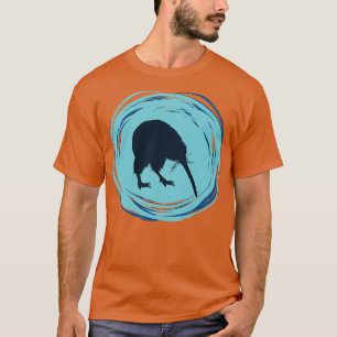 Neuseeländischer Backpacker Kiwi Neuseeland T-Shirt