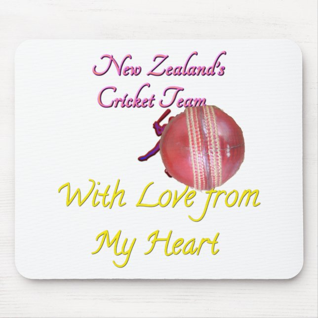 Neuseeländischer Cricket-Spieler Mousepad (Vorne)
