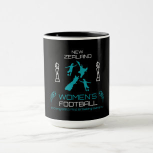 Neuseeländischer Frauenfußball Tasse