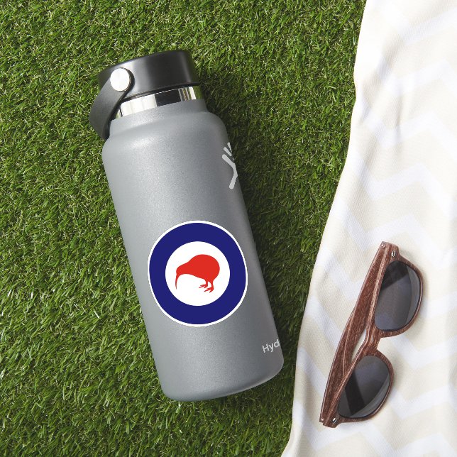 Neuseeländischer Roundel Aufkleber (HydroFlask Insitu)