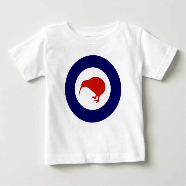Neuseeländischer Roundel Baby T-shirt (Vorderseite)