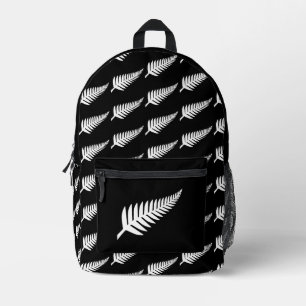 Neuseeländischer Silberfarn Bedruckter Rucksack
