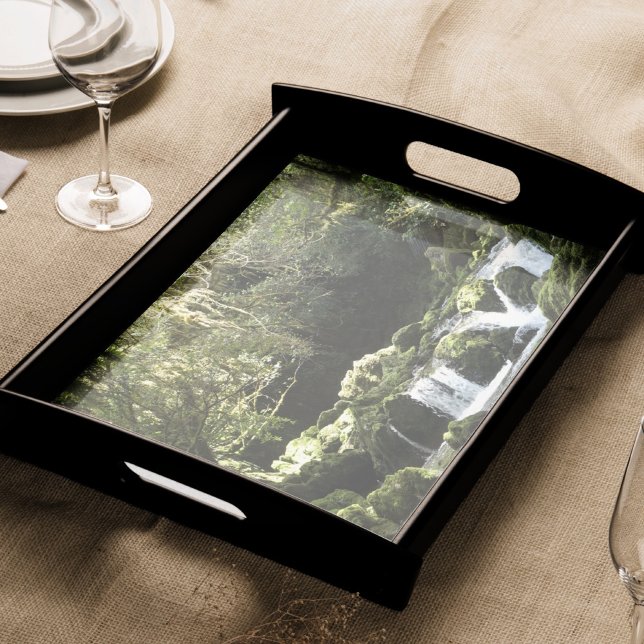 Neuseeländischer Stream mit Wasserfällen Natur-Fot Seidenpapier (Von Creator hochgeladen)