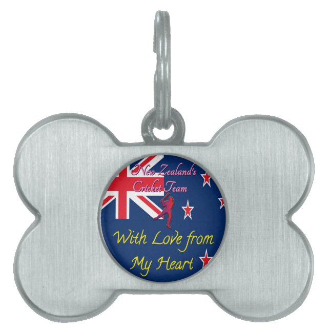 Neuseeländisches Cricket-Team: Liebe aus meiner Ku Tiermarke (Vorderseite)