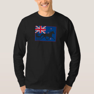 Neuseeländisches Erbe Neuseeland Harness Racing T-Shirt