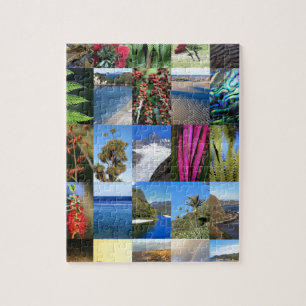 Neuseelands ikonische Flora und Landschaften Puzzle
