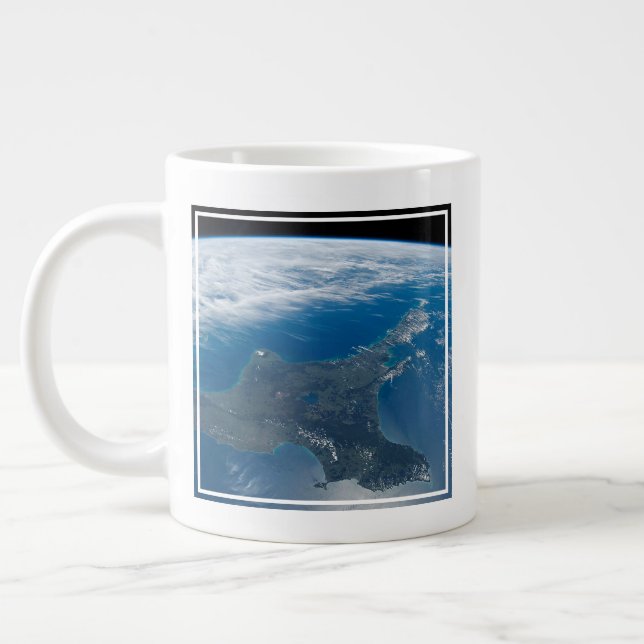 Neuseelands Nordinsel. Jumbo-Tasse (Links)