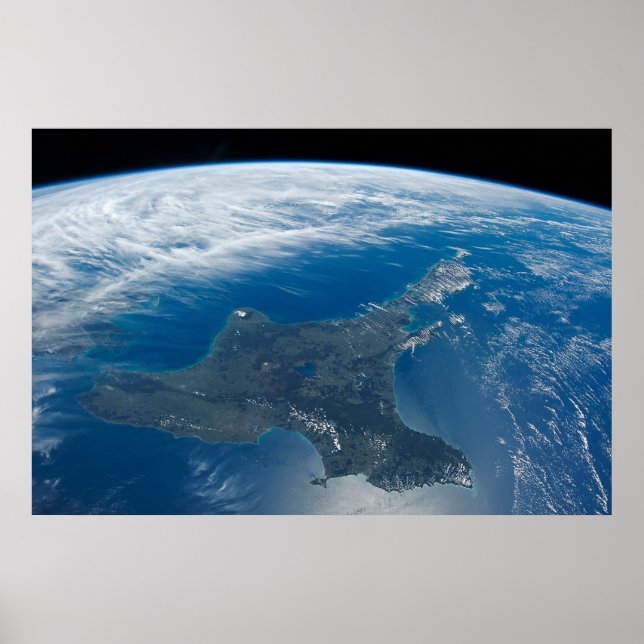 Neuseelands Nordinsel. Poster (Vorne)