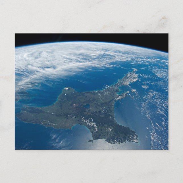 Neuseelands Nordinsel. Postkarte (Vorderseite)