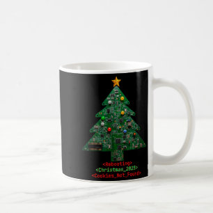 Neustart der Feiertage IT-Technischer Support Comp Kaffeetasse