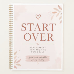 Neustart-Planer – Weiblich Planer