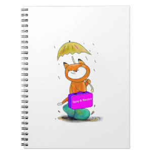 Neuter cat notizblock