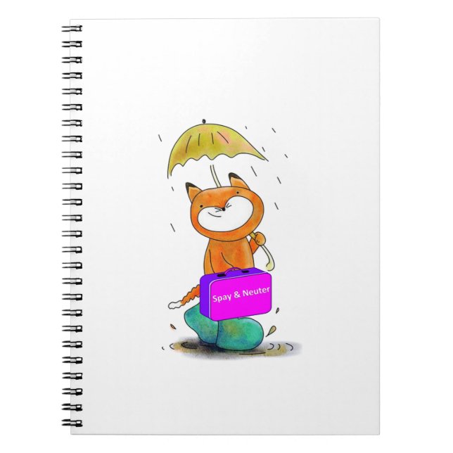 Neuter cat notizblock (Vorderseite)