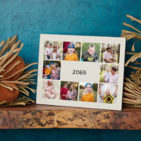 Neutral 10 Jahre Fotokollage Jahr in Überprüfung