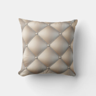 Neutral 3D Diamond Throw Pillow: AccessorizedPearl Kissen