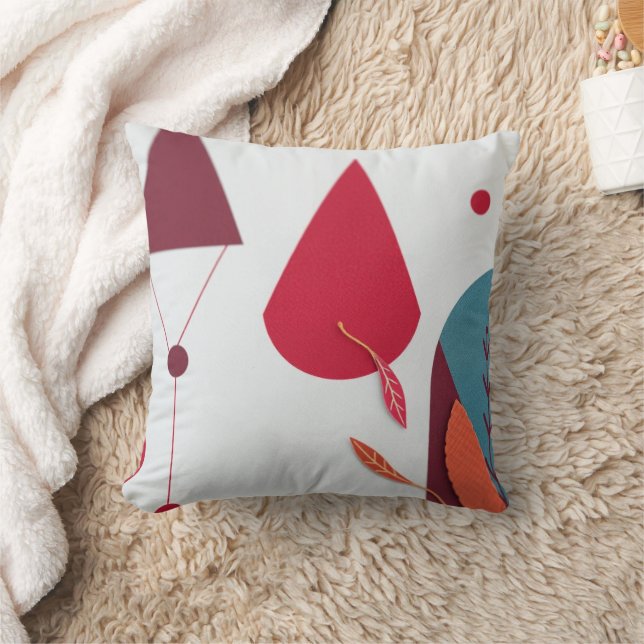 Neutral-Boho-Kissen - Minimalistisch & chic Kissen (Decke)