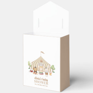 Neutral Boho Magical Safari Circus Baby Dusche Geschenkschachtel