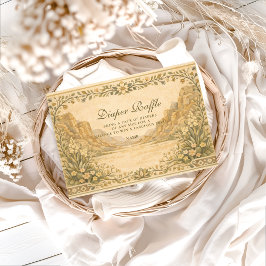 Neutral Desert Canyon Botanicals Diapper Raffle  Begleitkarte