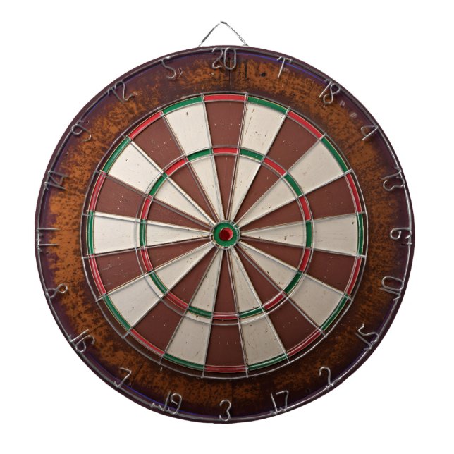 Neutral Gray Dartboard Dartscheibe (vorne)