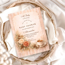 Neutral Rustic A Baby Is Brewing