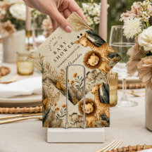Neutral Safari Woodland Baby Shower
