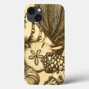 Neutral Shells and Coral Collection iPhone 13 Hülle