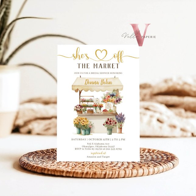 Neutral sie ist vom Markt Brautparty einladen Einladung (Von Creator hochgeladen)