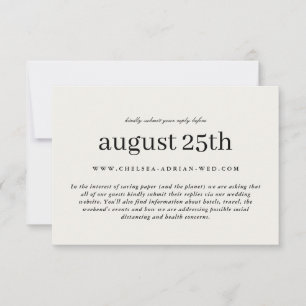 Neutral Simple Type Wedding Online UAWG und Info Save The Date