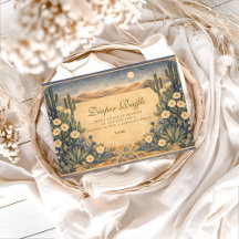 Neutral Southwest Cactus Botanical Diapper Raffle 