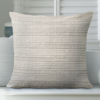 Neutral Tan Decorative Kissen