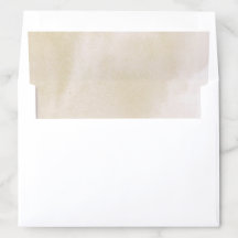 Neutral Tan Wasserfarbenumschlag Liner
