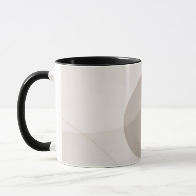 Neutral Taupe Modern Decor | Contemporary Gallery Tasse (Links)