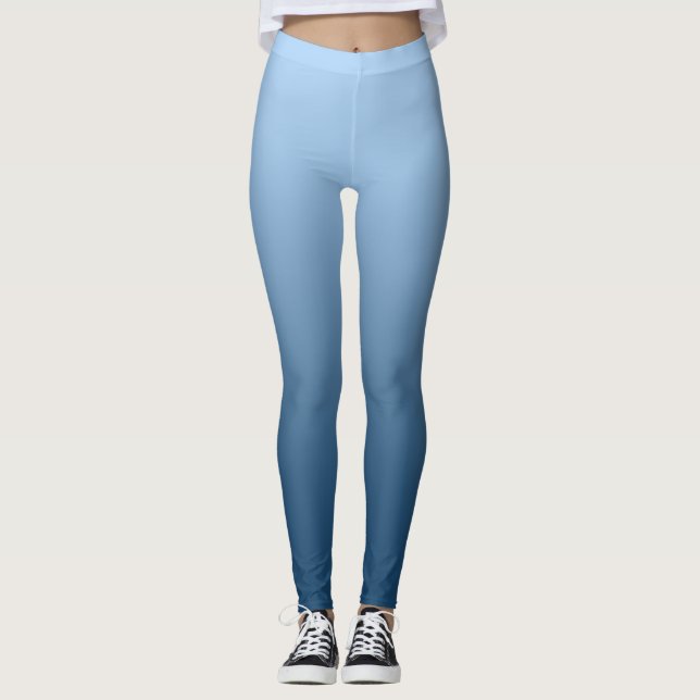 Neutral und Schlicht glänzend Leggings (Vorderseite)