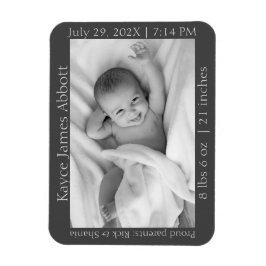 Neutrale Ankündigung der Minimalistischen Graugebu Magnet