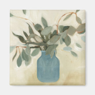 Neutrale Anordnung - gestempelte Blätter Magnet