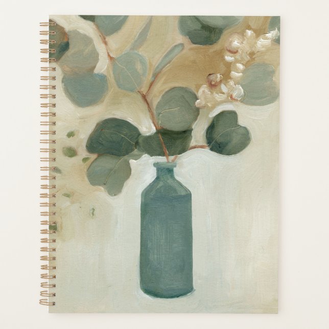 Neutrale Anordnung - Grünflächen in Vase Planer (Vorderseite)