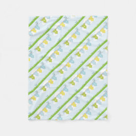 NEUTRALE BABY-DUSCHEN-PARTY-EINZELTEILE FLEECEDECKE