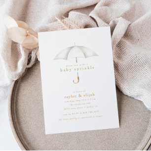 Neutrale Baby Sprinkle Celebration   Dusche Einladung
