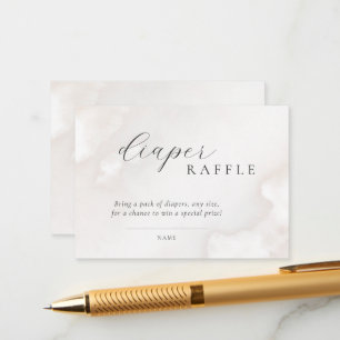 Neutrale Babyduschabwaschmaschine Begleitkarte