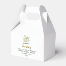 Neutrale Babyduschbox