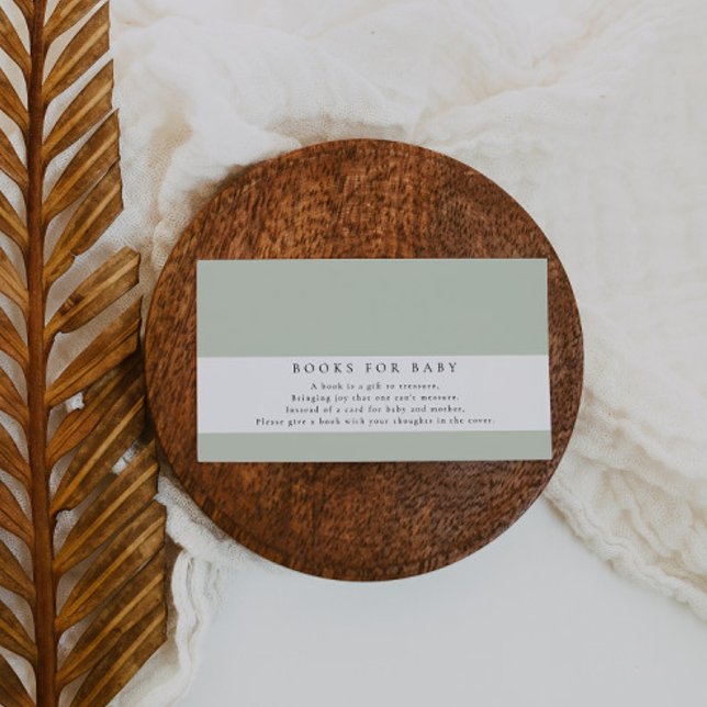 Neutrale Babyduschbücher für Kinder Begleitkarte (Von Creator hochgeladen)