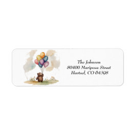 Neutrale Babydusche für Bärenthäuser