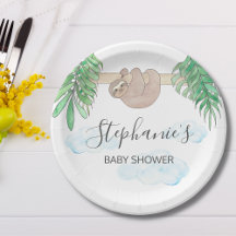 Neutrale Babydusche für niedliches Schwanzgeschlec