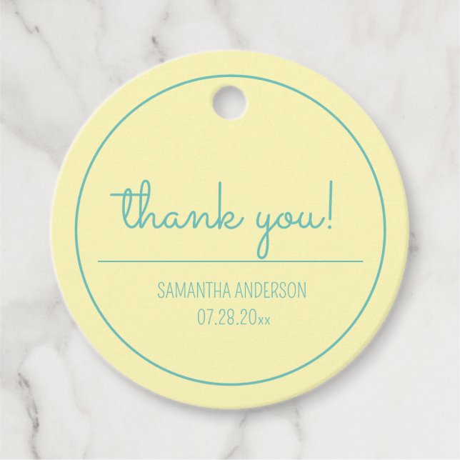 Neutrale Babydusche für süße und einfache Geschlec Geschenkanhänger (Vorderseite)