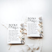 Neutrale Babydusche für Wintertiere