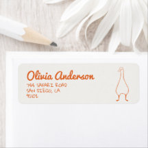 Neutrale Babydusche mit Albernem Gänsegeschlecht